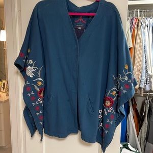 Johnny Was kimono cropped